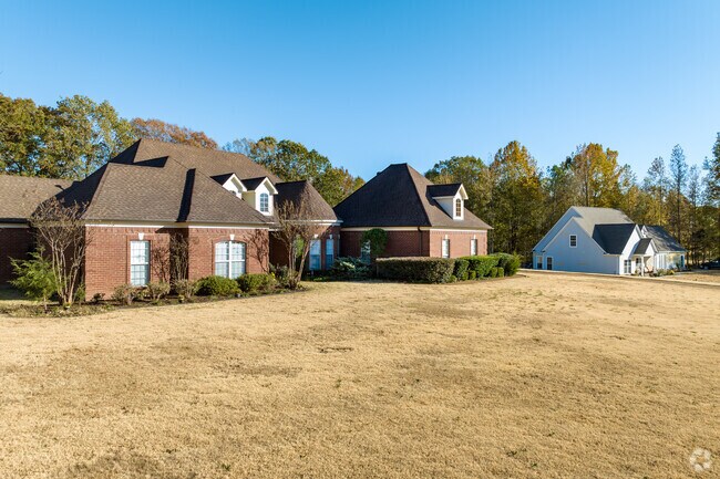 Some homes in Coldwater are built on larger lots.