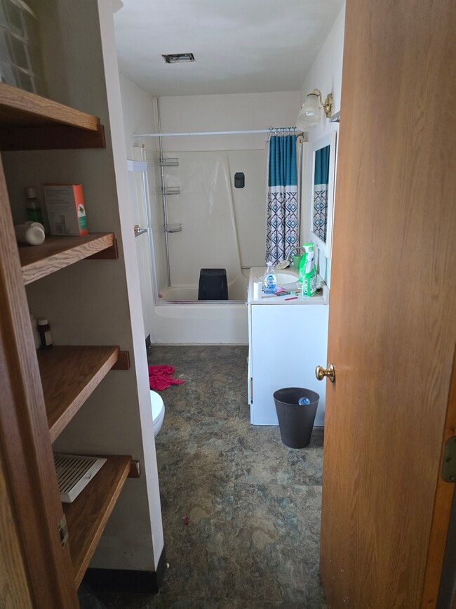 bathroom shower over tub