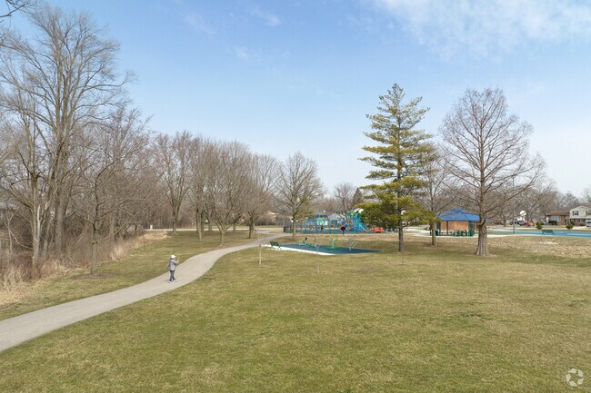 The Palatine Trail at Maple Park is popular with Winston Park runners.