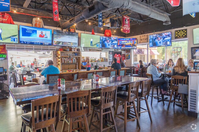 Citrus Park neighbors love to enjoy a beer at Thomas P. Sports Bar and Patio.