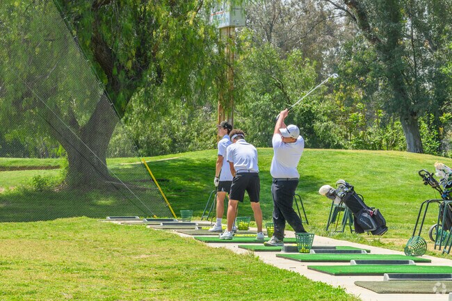 Shandin Hills Golf Club is a public golf course near Hudson Park with a driving range, plus upscale amenities for golfers of all skill levels.