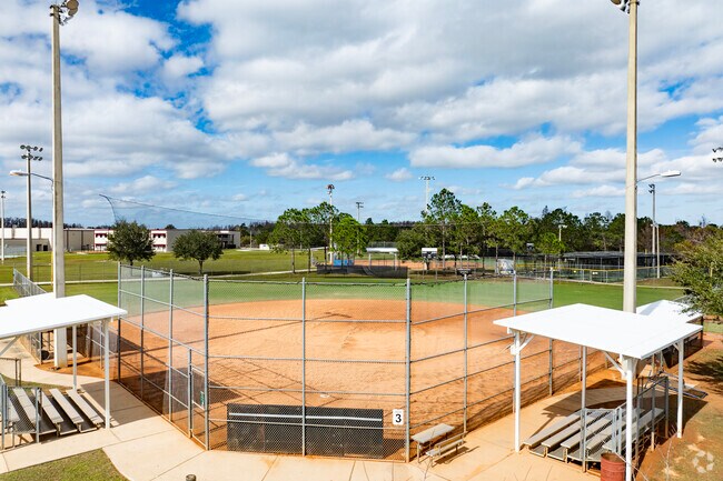 The fields at Live Oak Little League are very well kept/