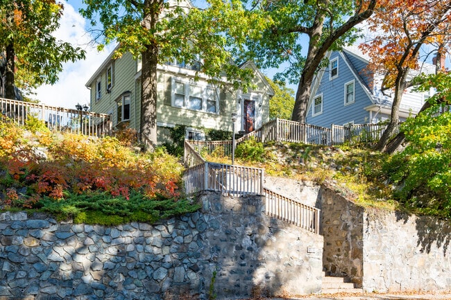 There's a bit of an elevation in some areas in the West End that require special entrances.