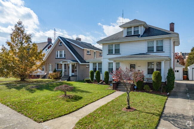 Homes neatly line the streets of West Park.