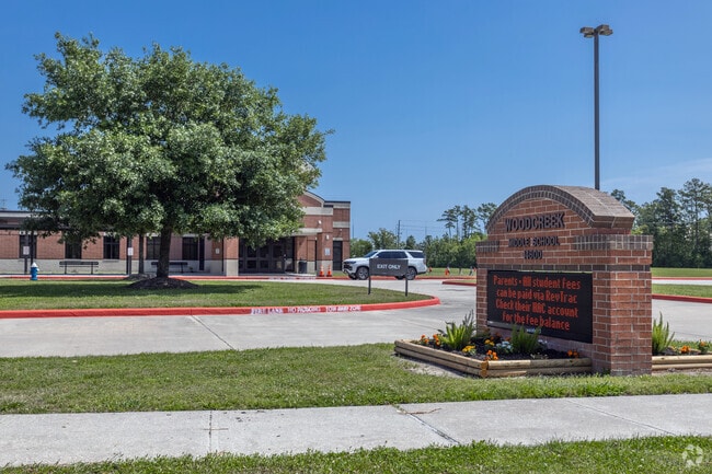 Woodcreek Middle is serious about the safety of its students and has a security officer onsite.