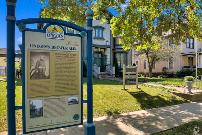 Step back in time at the Governor Oglesby Homestead, a historic gem in Millikin Home.