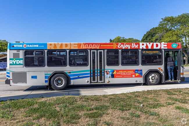 Hop on the bus in Buhler Heights and be in downtown Racine in minutes.