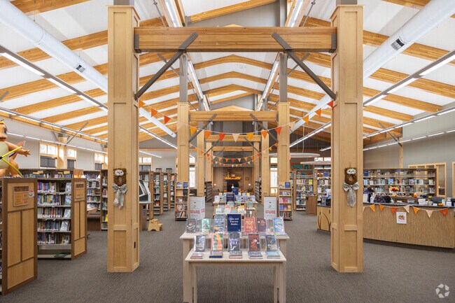 Caledonia Public Library is a favorite with kids for its daily children story time.