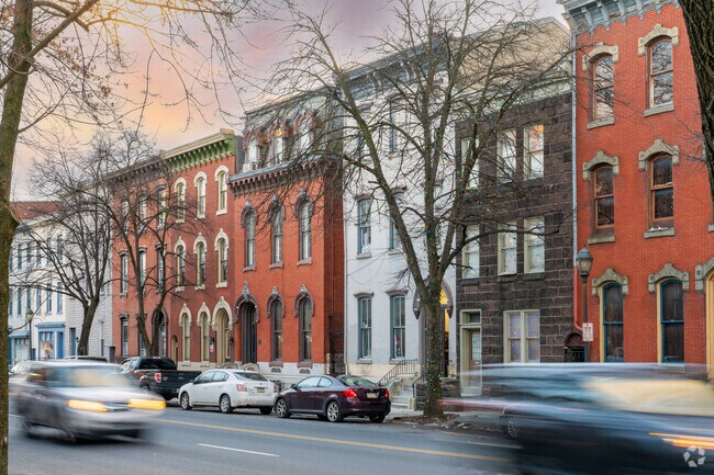 South 5th Street nearby Southeast Reading has some Federal style quaint homes.