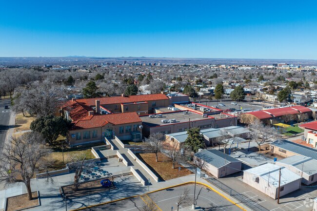 Albuquerque's Bandelier Elementary School is located on the south side of town in Southeast Heights.