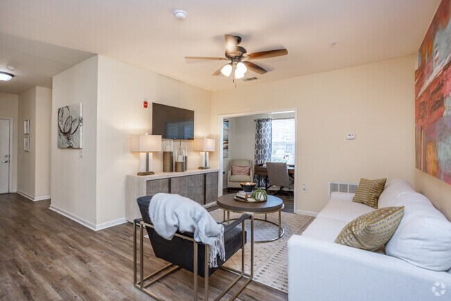 2BR, 2BA - 1,258SF - Living Room