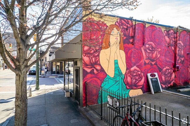 The Fan continues the tradition of colorful murals that can be found around Richmond.