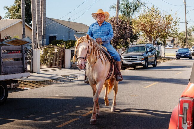 The Compton Cowboys, a nonprofit group, practice equestrian sports in Richland Farms.