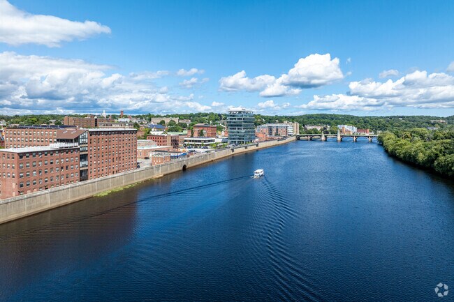 The large Merrimack River runs just south of downtown Haverhill and is a nearby attraction.