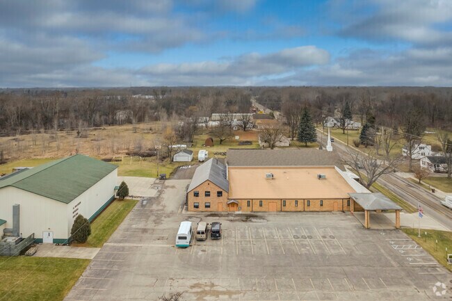 Lansing Baptist School, Aerial-2
