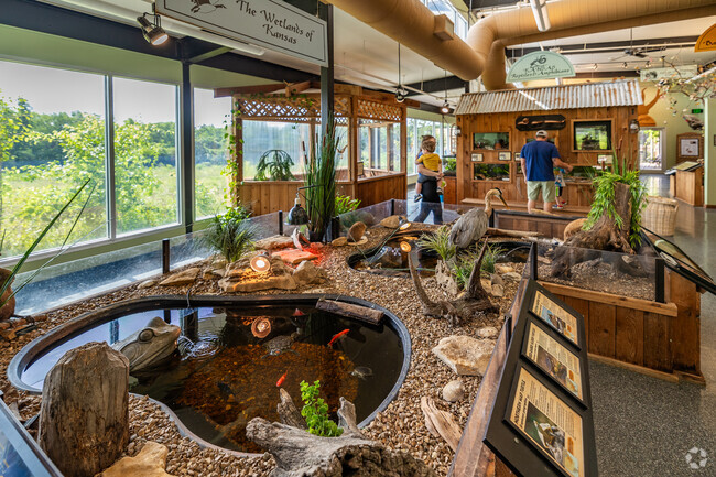 There is always something new to see at the Prairie Park Nature Center.
