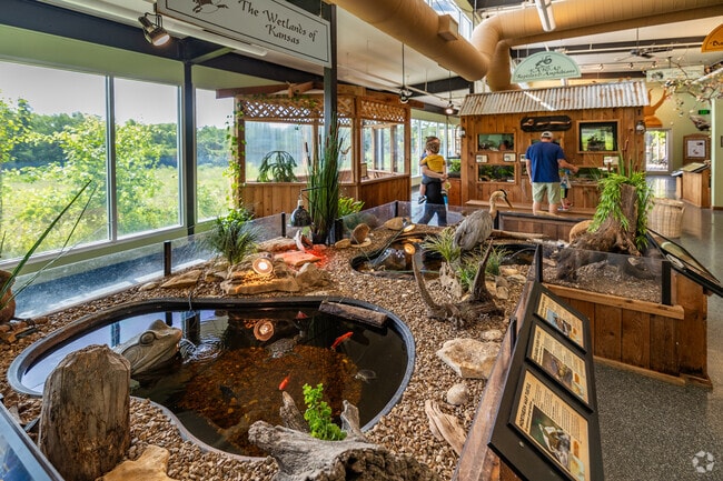 There is always something new to see at the Prairie Park Nature Center.