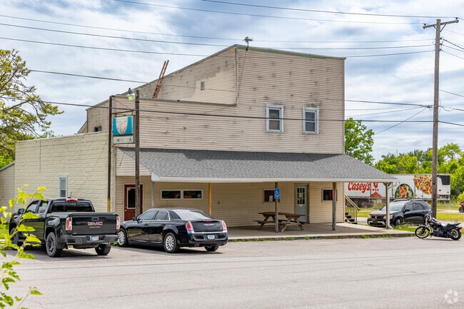 Locals of Saint Bernice have a drink at Red's Tavern, owned by a former coal miner.