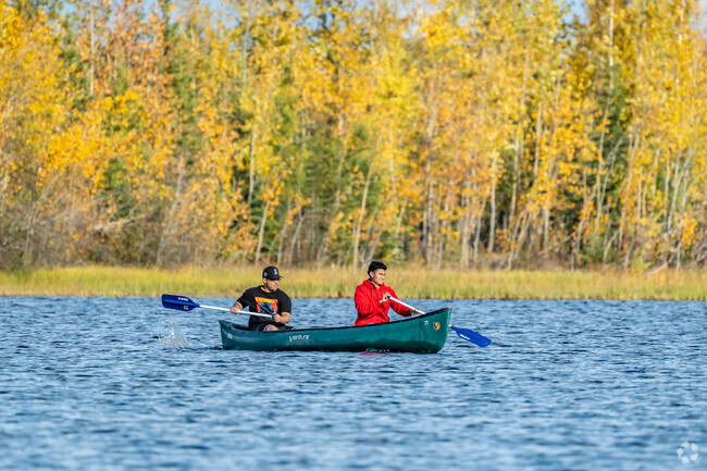 The Tanana Lakes Recreation Area has a boat ramp and canoe rentals to get out on the water.