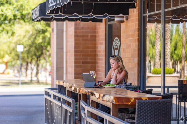 Enjoy a midday break with lunch from Verrado's restaurants, adding flavor to your work routine.