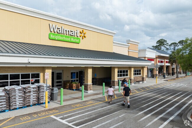 Sunrise Oaks residents can head to Walmart for a quick shopping trip.