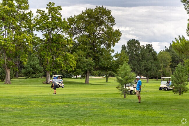 Golfers tee up for rounds of 18 at the Elmwood Golf Course in Heritage, Pueblo.