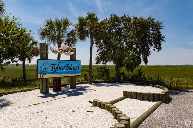 Tybee Island offers a laid-back coastal vibe near Savannah.