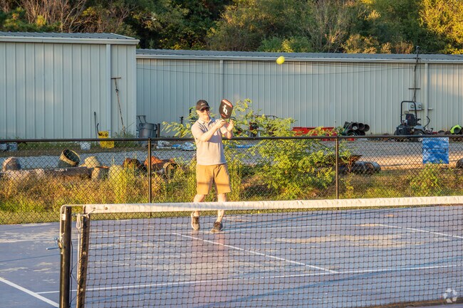 Play a game of pickle ball in Northport.