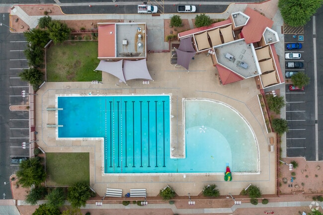 Greenfield Junior High School maintains a proper pool facility.