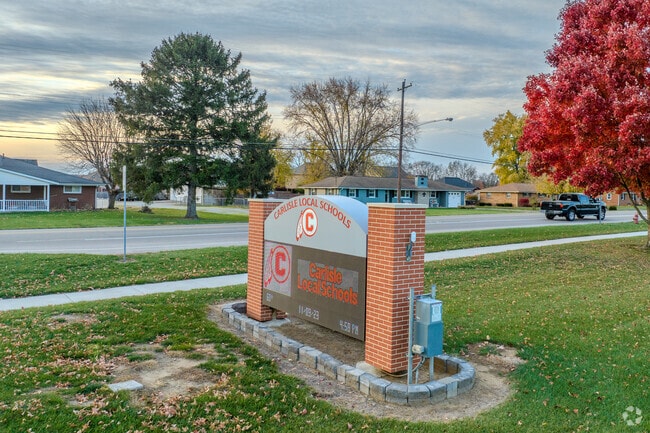Alden R Brown Elementary School is also located within the same building as Carlisle Schools.