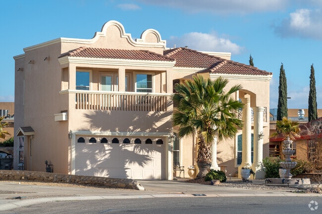 A two-story stucco home in the heart of Far East.