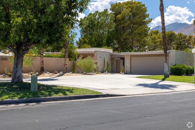 Large driveways and two-car garages provide convenient parking in Rogers Ranch.