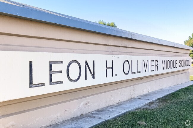 Leon H. Ollivier Middle School is home of the Lions.