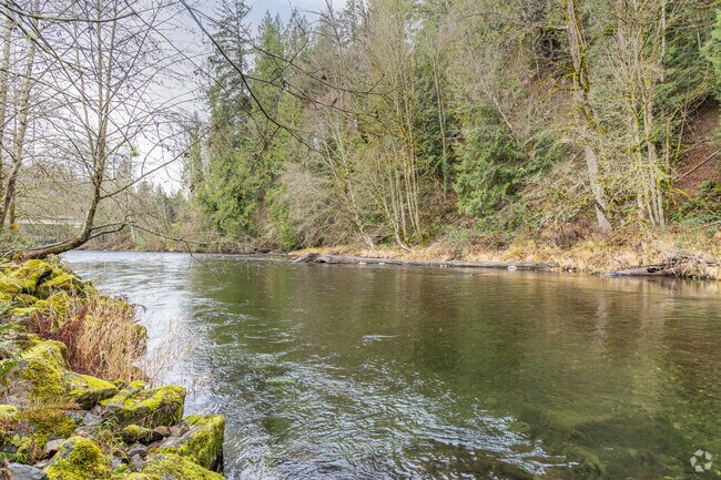 You can explore the Cedar River at Belmondo's Reach near the Maple Hills neighborhood.