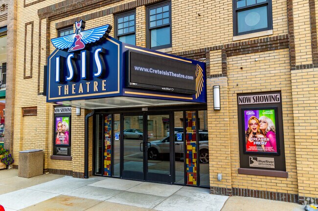 Isis Theatre stands as a cultural landmark in Crete’s downtown.