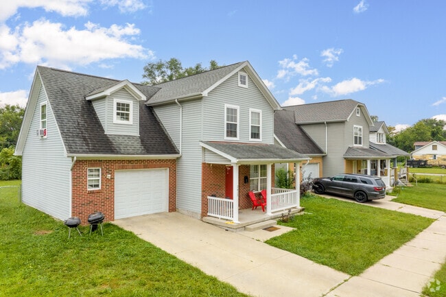 Newer two-story homes can be found in Chalfonte, Detroit.