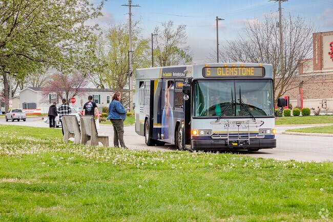 Public transportation makes getting to and from Bradford Park convenient.