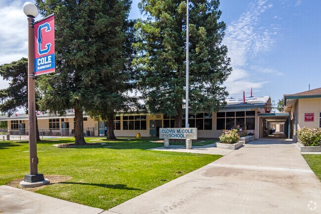 Cole Elementary School is part of the Clovis Unified School District.
