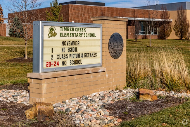 Timber Creek Elementary School Sign
