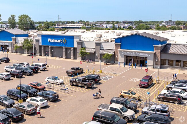 Walmart in Forest Lake offers everything from household essentials to school supplies and groceries.