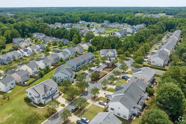 Fuquay-Varina has townhome neighborhoods.