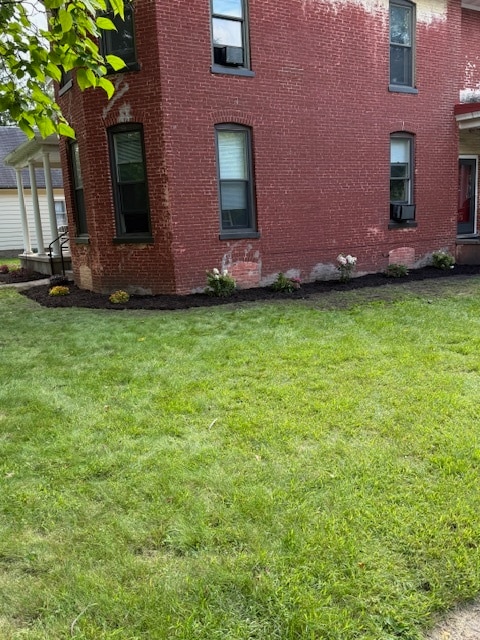 New landscaping