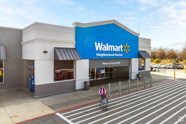 Grab necessities at the local White Rock Walmart.