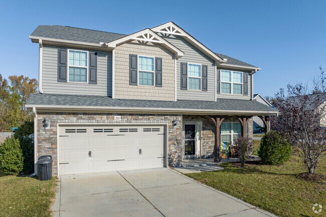 Modern finishes and designs elevate the communities found in Archer Lodge.