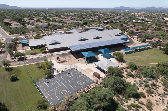 Back of school playgrounds and sports
