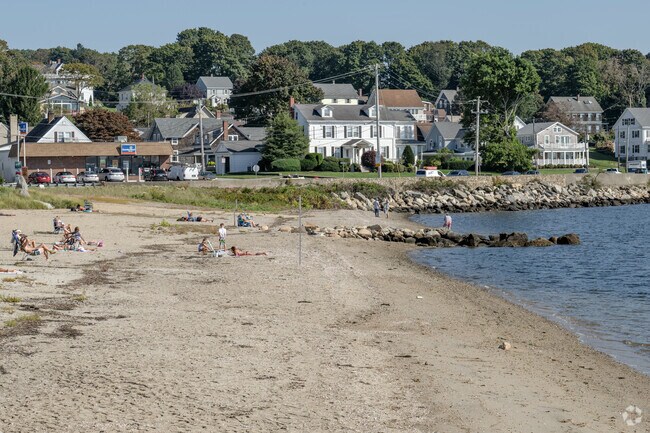 Grinnell's Beach in the Tiverton neighborhood is sandy spot on the banks of the Sakonnet River.