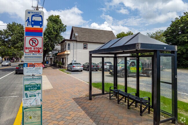 There are several bus stops available in Woolwich Township.