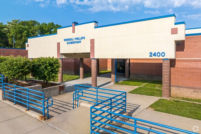 Wendell Phillips elementary School care for students from grades k-6..