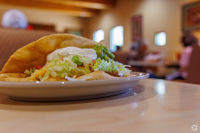 The Tacopilla at Abuelita's is a favorite among Pajarito residents.