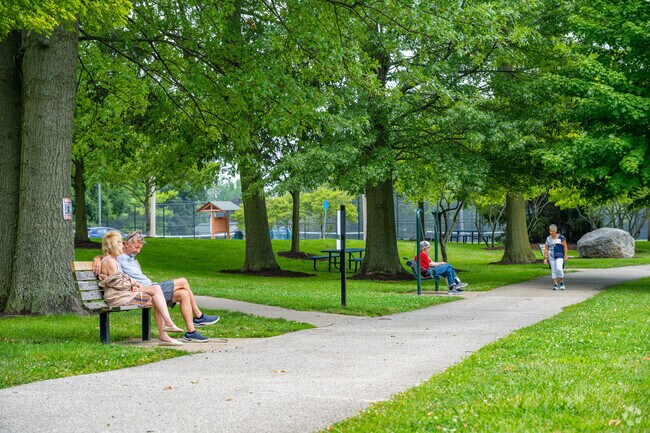 Edgelea residents head to Armstrong Park for the peaceful trails.